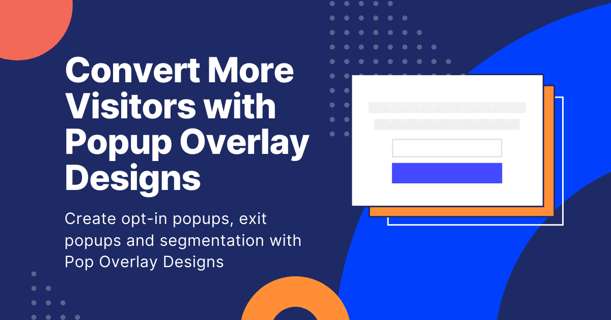New Feature: Popup Overlay Designs | OptimizePress