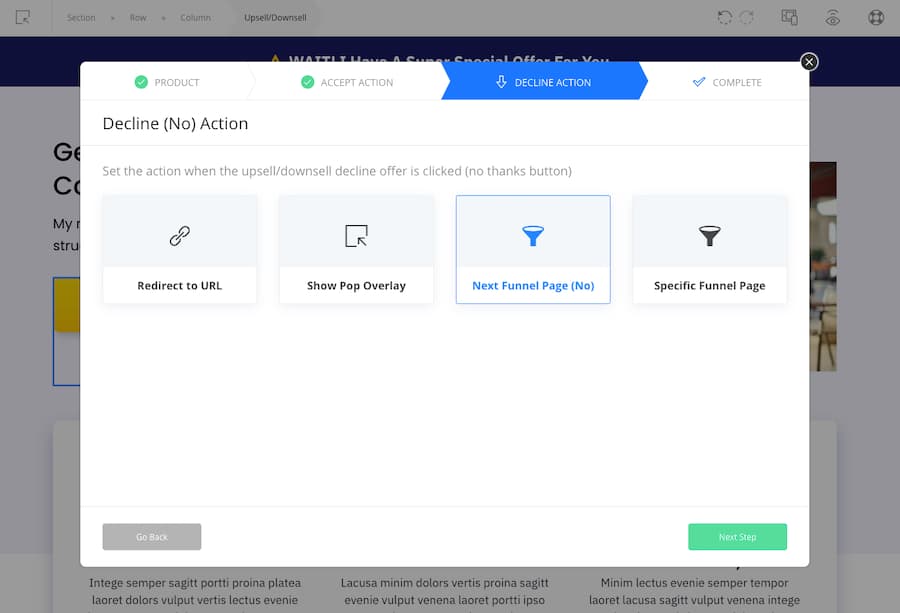 upsell-decline-action-wizard