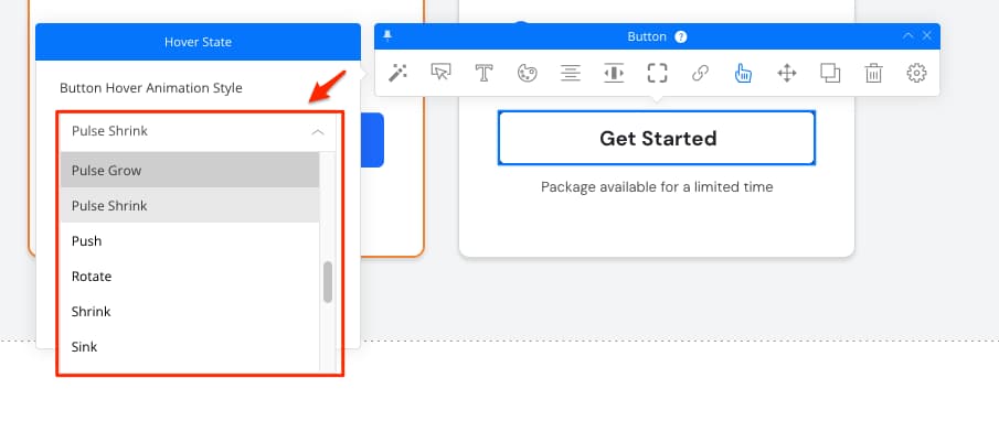 button animations effects button animations effects