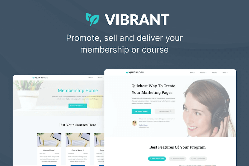 Vibrant Template Collection Vibrant Template Collection
