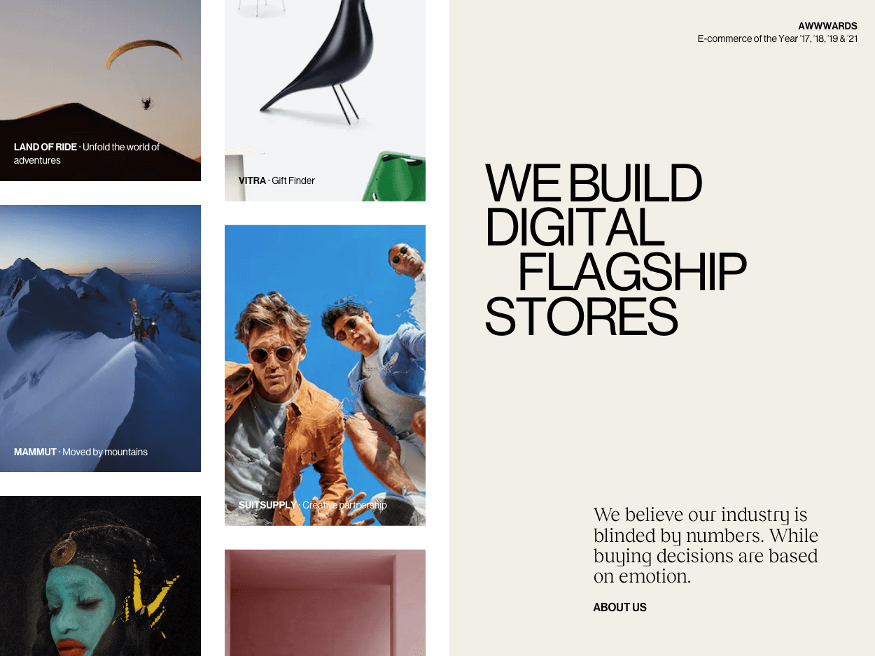 Build Amsterdam Agency Landing Page