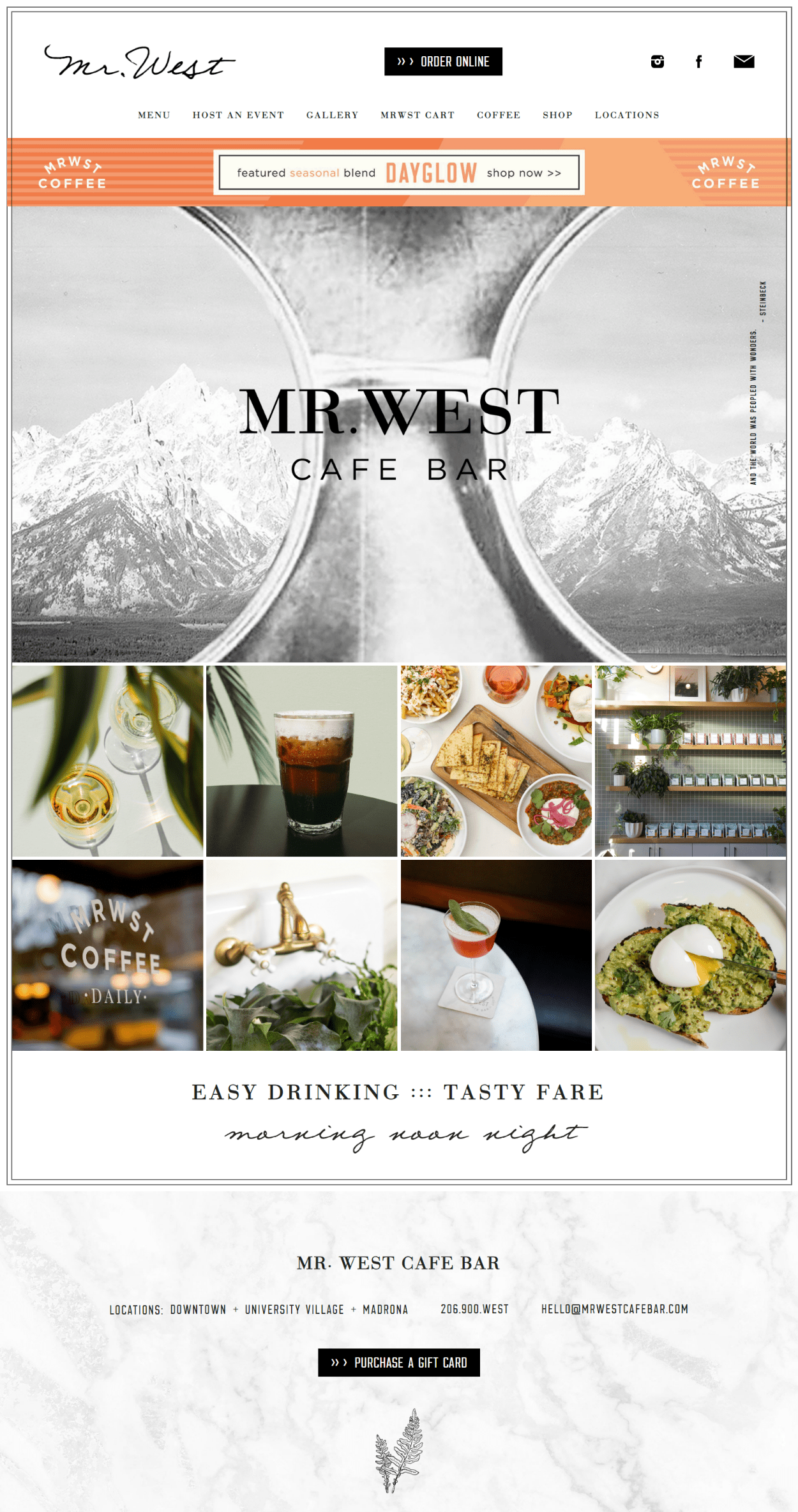 Mr West s Cafe Bar Coffee Shop Landing Page OptimizePress mr-west-s-cafe-bar-coffee-shop-landing-page-optimizepress