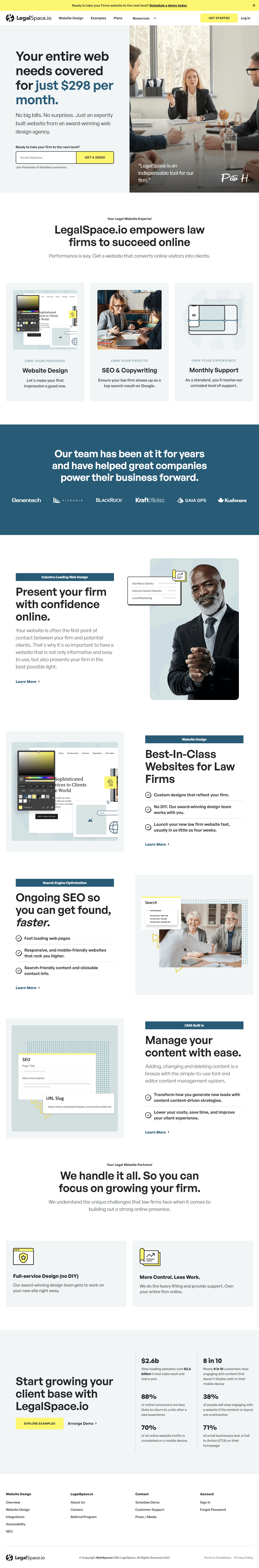 Legal Space Lawyer Landing Page Legal Space Lawyer Landing Page