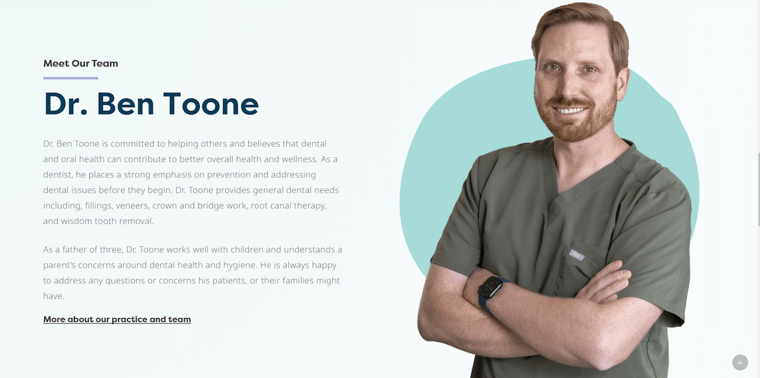 Buffalo Run Dental Intro - Dental Website Examples