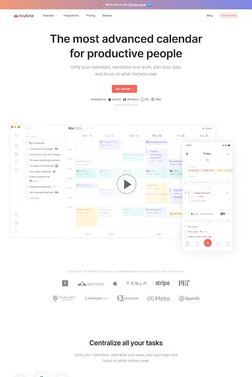 Product Routine Format Routine - OptimizePress
