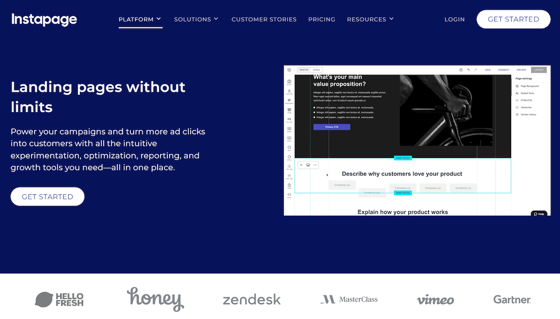 Instapage - Clickfunnels Alternative Instapage - Clickfunnels Alternative
