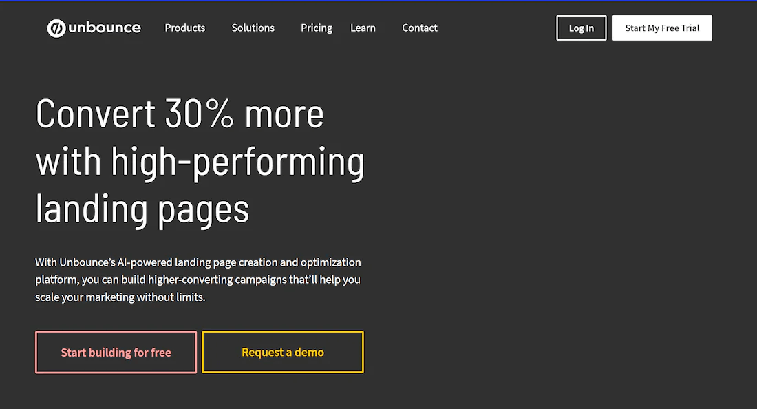Unbounce - Clickfunnels Alternatives Unbounce - Clickfunnels Alternatives